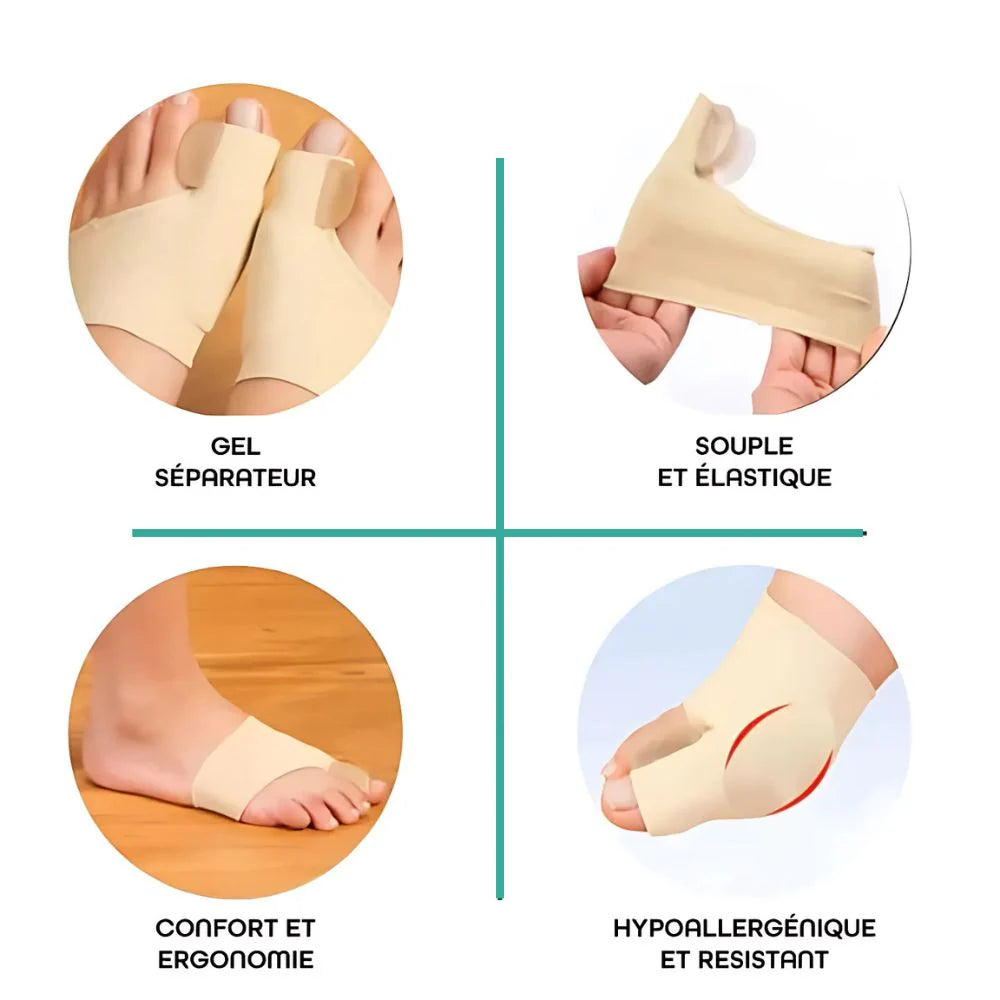 Chaussette correctrice Hallux valgus