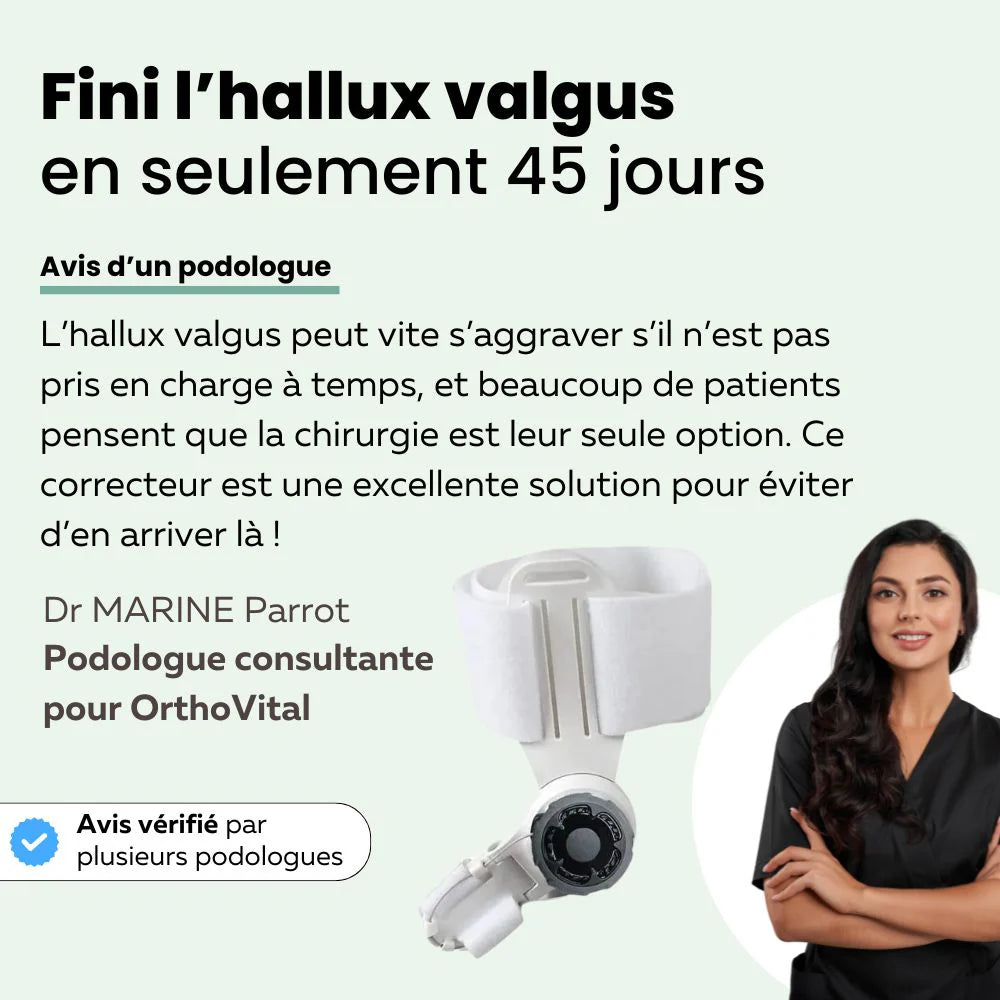 Correcteur d'hallux valgus